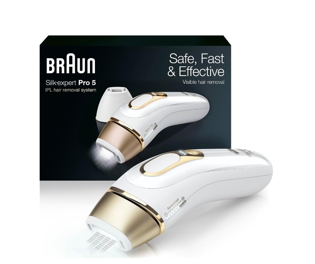 Dispositivo de remoção de pelos Braun Silk Expert Pro5 IPL para