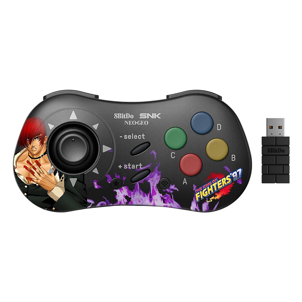 Controlador sem fio 8Bitdo NEOGEO para Windows, Android e NEOGEO