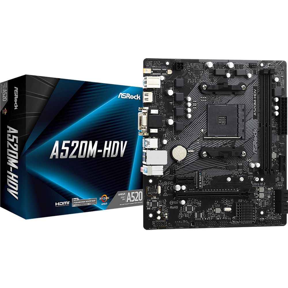 Placa Mãe ASRock A520 | Biostech