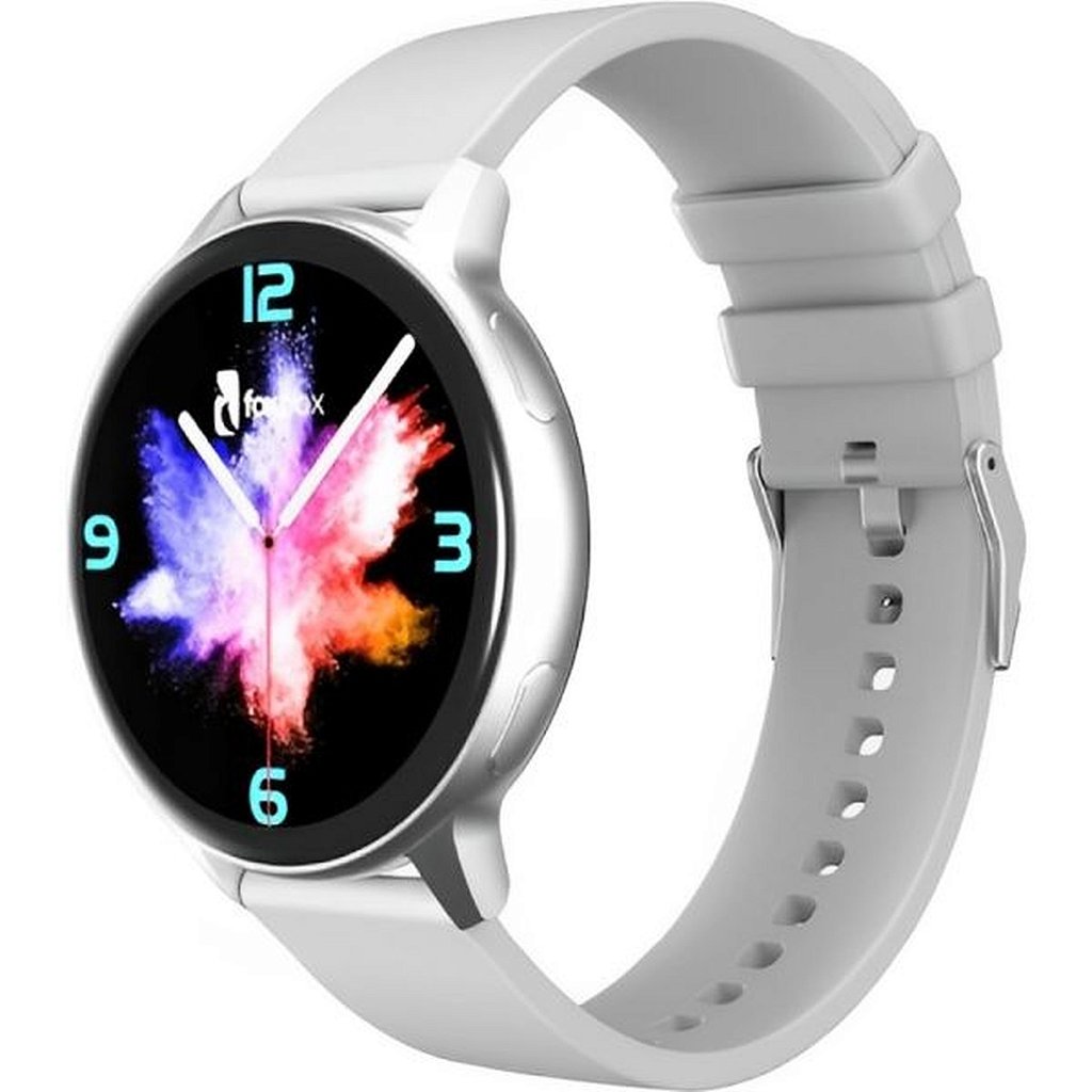 Relógio Smartwatch Foxbox Quark Neon 3.0 - Prata - FOXBOX | Biostech
